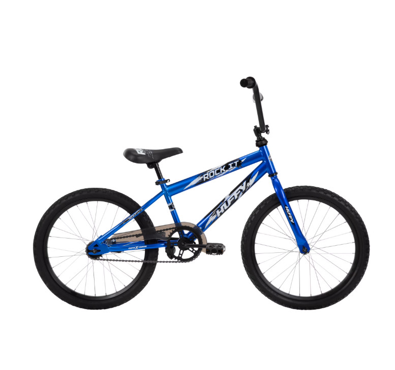 20 in Rock It Kids Bike for Boys Ages 5 and up, Child, Blue