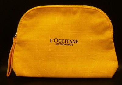 L'Occitane ~ Cosmetic Bag 8'' W X 6'' H, Zipper  ~ NEW
