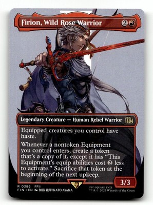 Firion, Wild Rose Warrior (Borderless) 386 R FINAL FANTASY