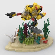 Hot Sale Coral Reef and Submarine Sea Animals Building Toys Set 514