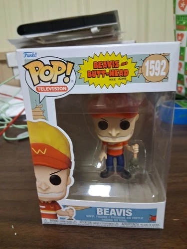 Funko Pop! Television: Beavis #1592 Beavis and Butt-Head. Free Shipping.