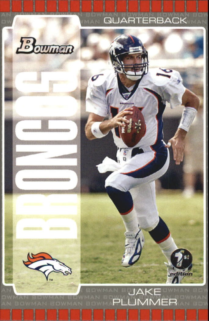 2005 Bowman First Edition #16 Jake Plummer - FB