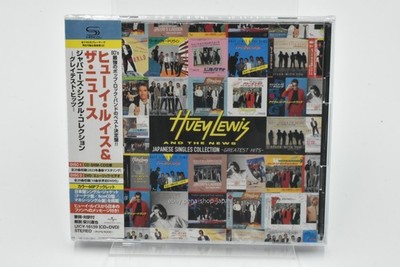 HUEY LEWIS & THE NEWS-Japanese Singles Collection -GREATEST HITS-JAPAN CD DVD