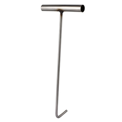 #ad Stainless Steel T Hook Manhole Cover Hook Drain Cover Lifting Steel Pull Drai... $25.69