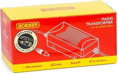Hornby R7337 DCC Digital Transformer 15V AC 4A With Cable HM7000