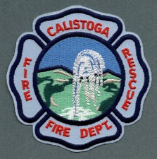 Calistoga California Fire Patch