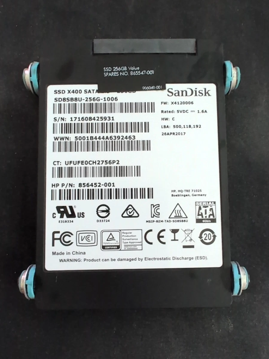 SanDisk 256 GB Solid State Drives for sale | eBay