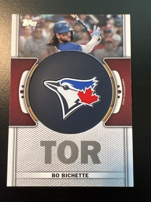2023 Topps #TLP-VG Vladimir Guerrero Jr. Commemorative Team Logo Patches