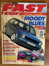 Fast Car Magazine June 1994. Vauxhall Astra BMW Ford Fiesta Renault Golf Peugeot
