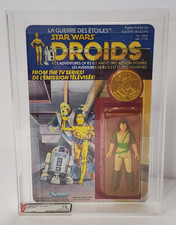 AFA 75 Y-EX  NM 1985 Kenner Canada Star Wars Droids TV Series Kea Moll W1