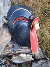 Balinese Carved And Painted  Wood Masks,  Priced Per Piece 