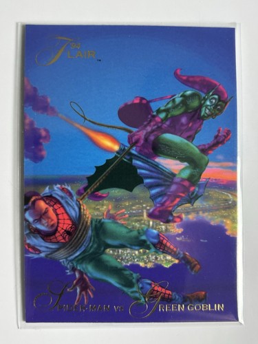 Spiderman vs Green Goblin #22 Marvel 2019 Flair 1994 Buyback card