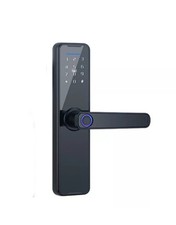 P10 smart intelligent door handle lock finger print access wifi tuya app...