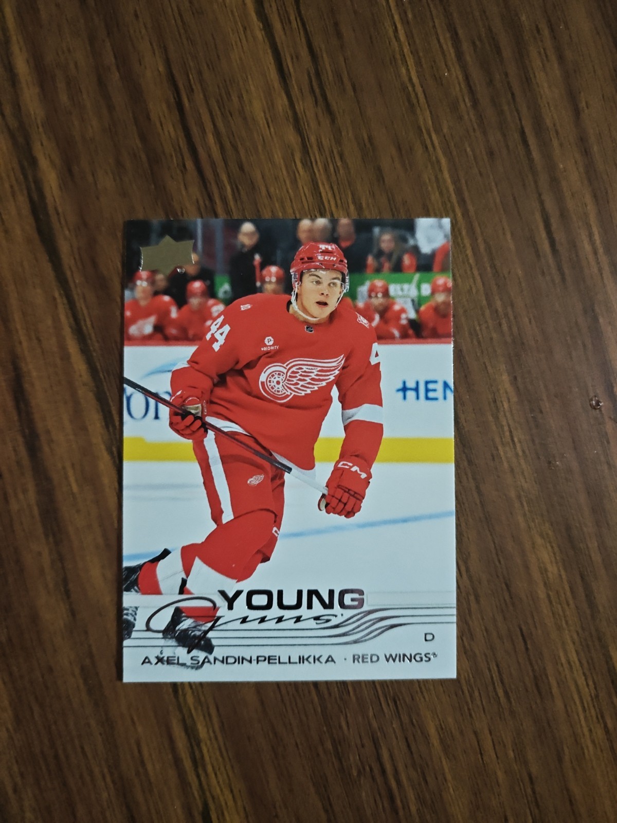 2025-26 Upper Deck Series 2 - Young Guns Axel Sandin Pellikka #484 (RC)