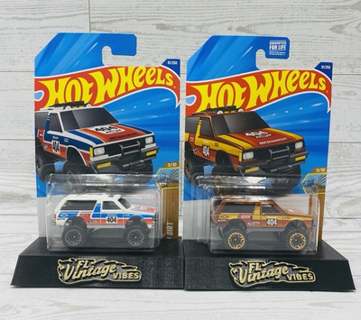 #ad Set Of 2 Hot Wheels 2025 Chevy Blazer 4x4 HW Dirt 1 64 Diecast Box Ships $6.69