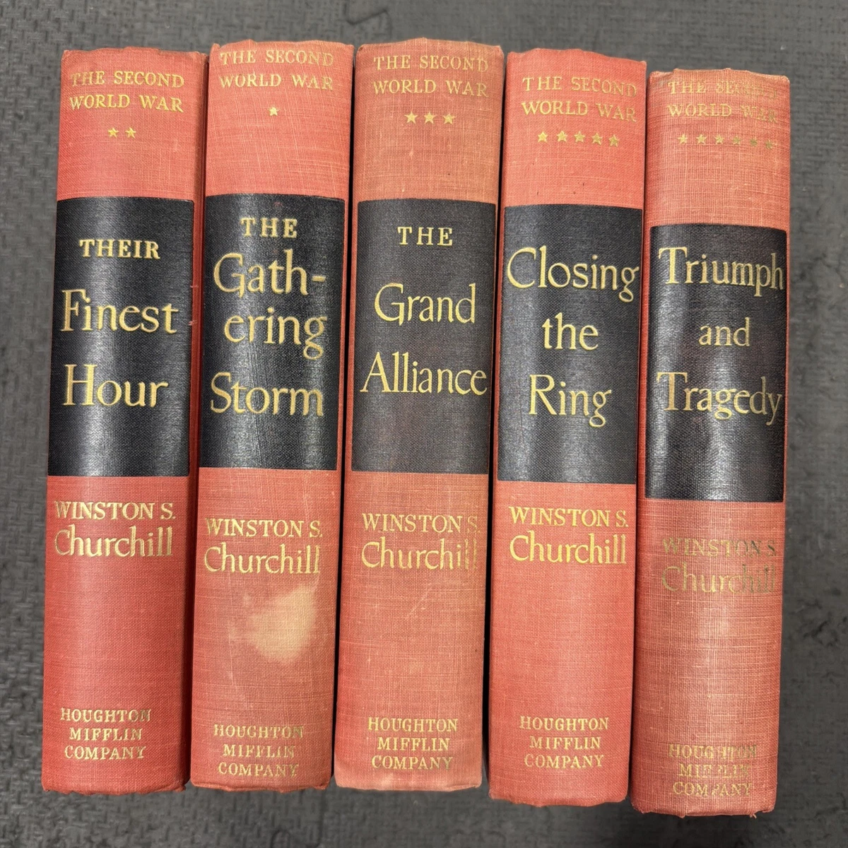 Churchill Second World War Antiquarian & Collectible Books for