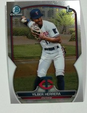 2023 Bowman #BCP-86 Yilber Herrera Chrome Prospects Minnesota Twins Baseball