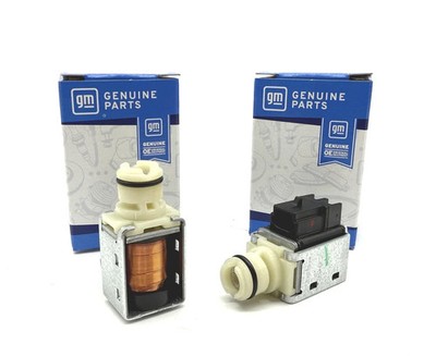 4L60E 4L65E Transmission Shift Solenoid 1-2 2-3 A & B 93-up OEM 24230298 (2 Pcs)