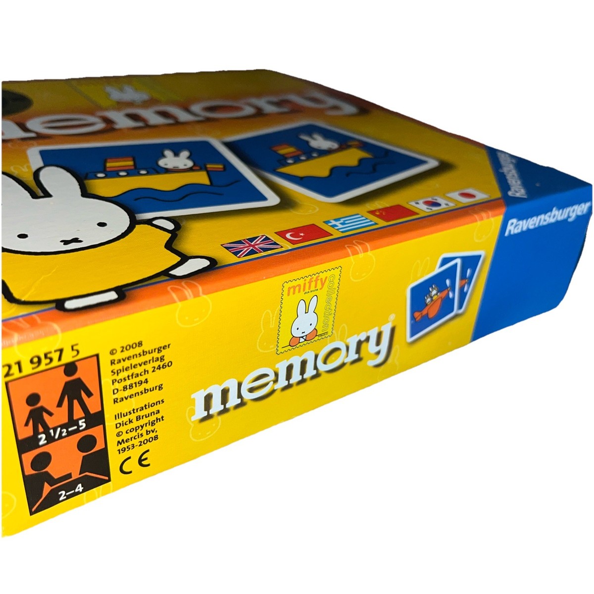 Ravensburger MIFFY Memory Matching Cards 2008 Ages 2-5 B7 ** | eBay