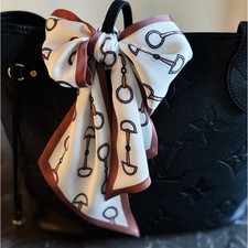 Equestrian Chain Link Border Accent Scarf