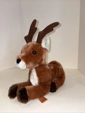 Dakin Plush Deer Stuffed Animal Vintage 1983  Brown