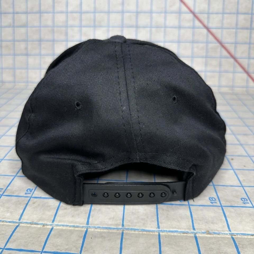 De colección Años 90 San Jose Sharks ANNCO Blockhead SnapBack Sombrero Licencia NHL Foto 3 de 4