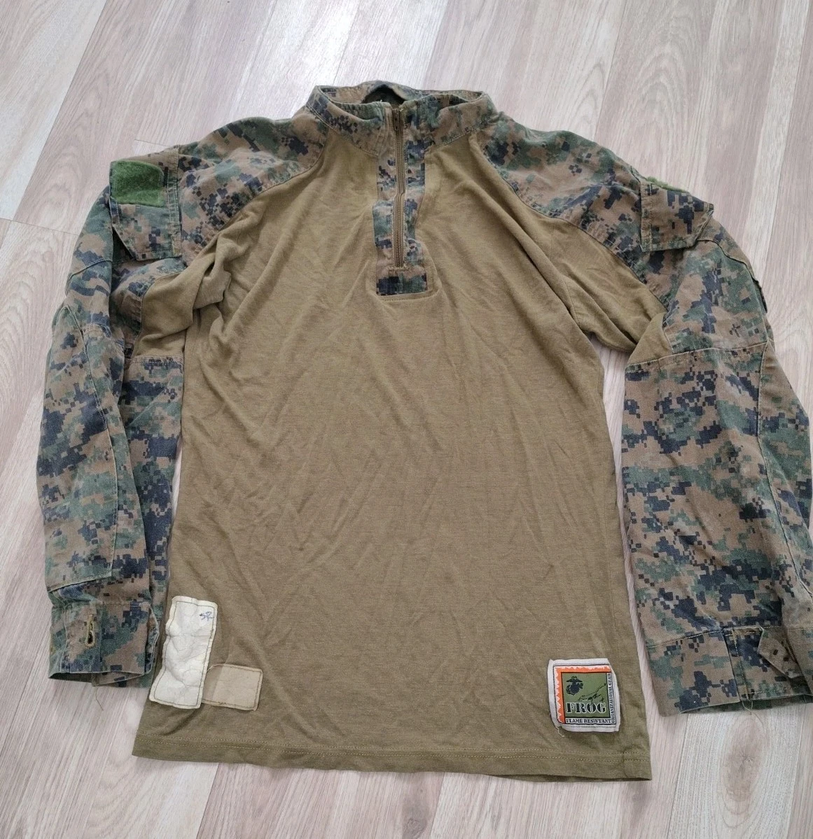 Woodland Marpat Frog Shirt for sale | eBay