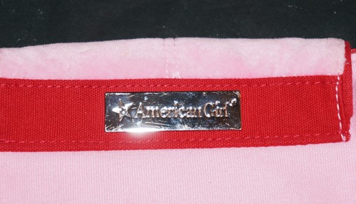AMERICAN GIRL Bag GIRLS Bath and Body Works Pink Red Stars AG Doll Shoulder Tote - Picture 6 of 7