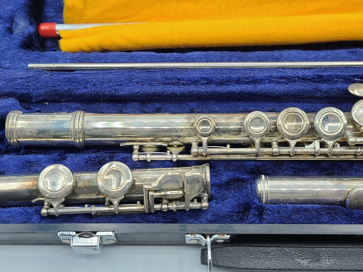 Jupiter JFL-511 Flute with Case and Cleaning Rods -USED- F32 | eBay