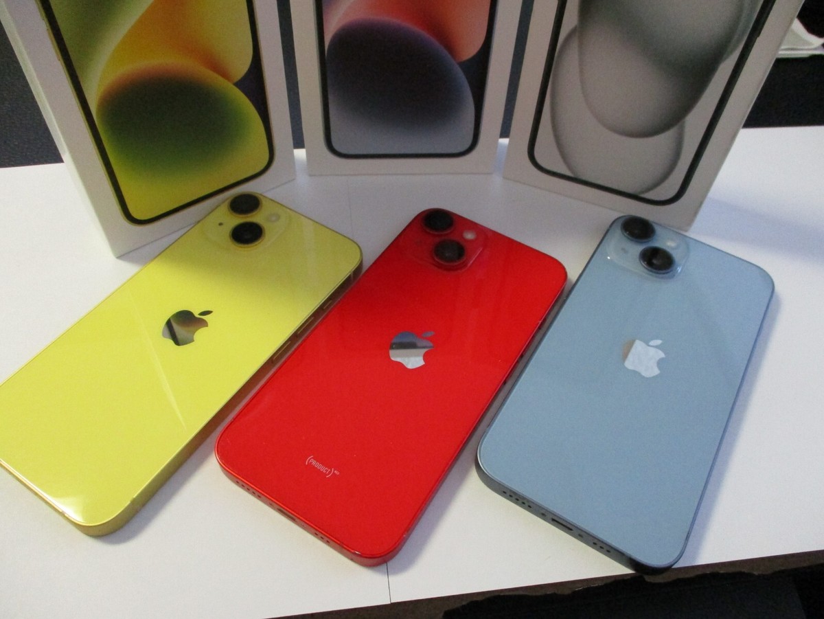 Apple iPhone 14プラス Amazon.com: Apple iPhone 14 Plus, 128GB, Blue for GSM (Renewed