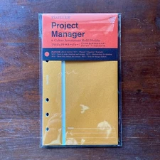 PLOTTER 008 Project Manager 6 color assortment Bible size Paper