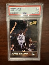 1996-97 Score Board All Sport PPF Kobe Bryant Rookie Card #11 Graded PSA NM 7. rookie card picture