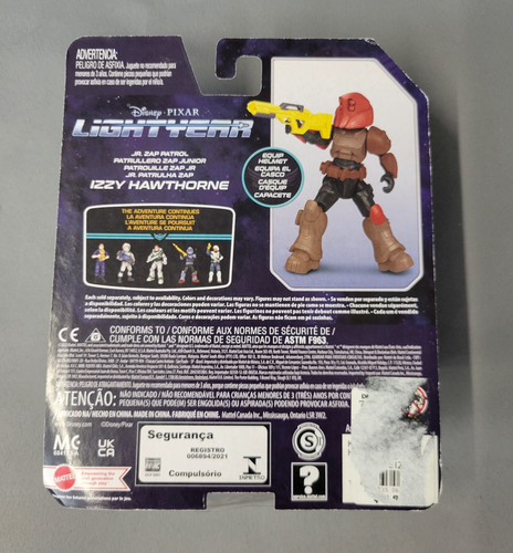 Disney Pixar Lightyear Film Izzy Hawthorne Actionfigur bewegliches Spielzeug 4,5 Zoll matt - Bild 9 von 10