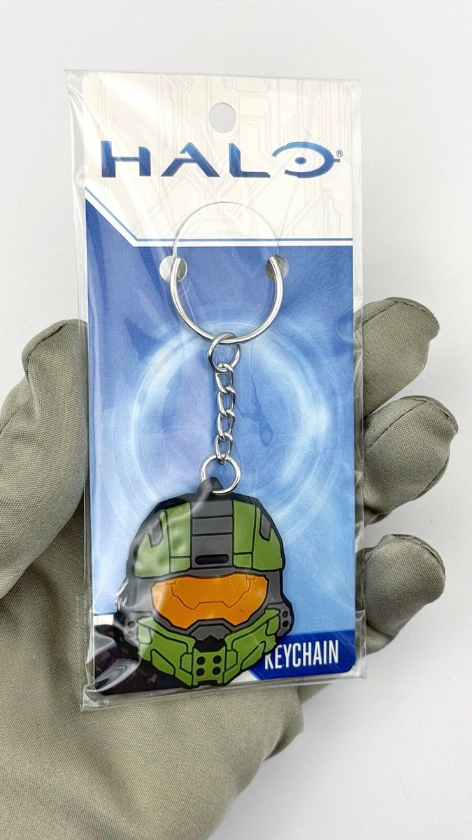 チャーム HALOmama HALO Master Chief Metal & Rubber Helmet Keyring / Keychain By