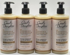 4PK Carols Daughter Goddness Strength Divine Strength Leave in Cream  10 FL OZ
