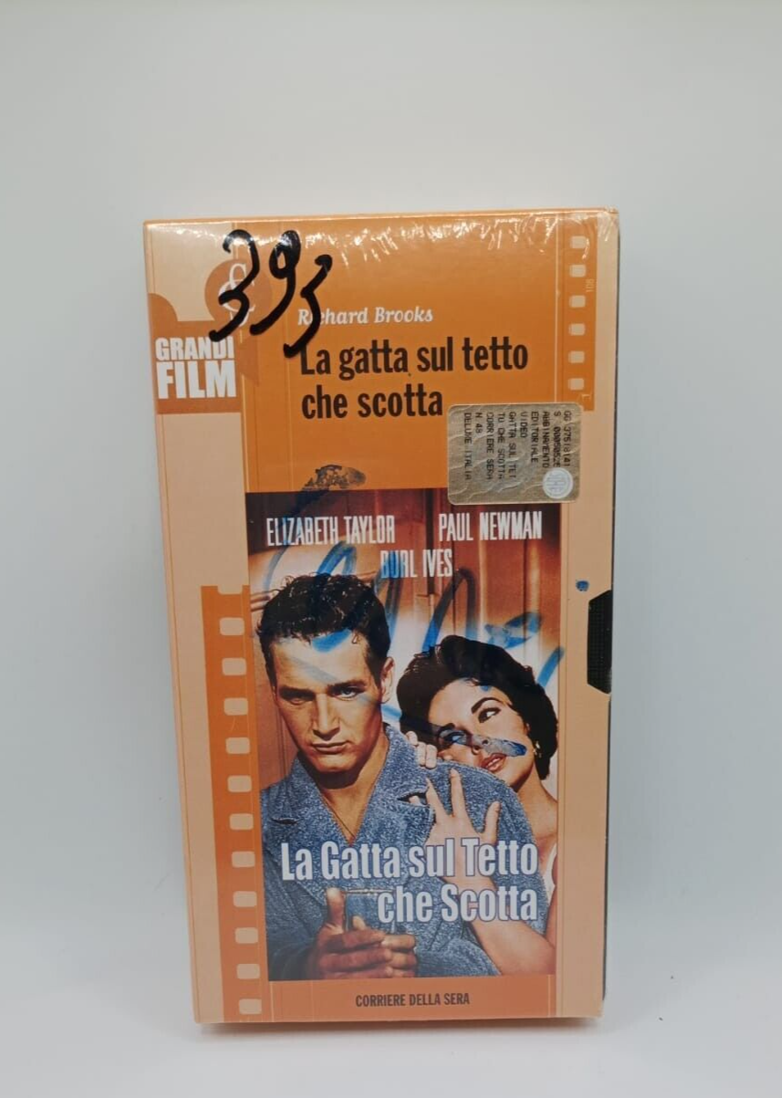La gatta sul tetto che scotta con Paul Newman VHS nuova
