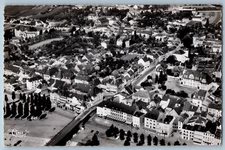 Remich (Moselle) Luxembourg Postcard Aerial General View c1910 RPPC Photo