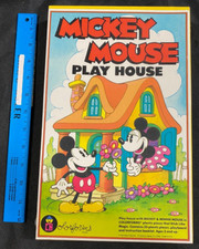 VINTAGE 1980S' COLORFORMS DISNEY MICKEY MOUSE PLAY HOUSE NEW SEALED NM