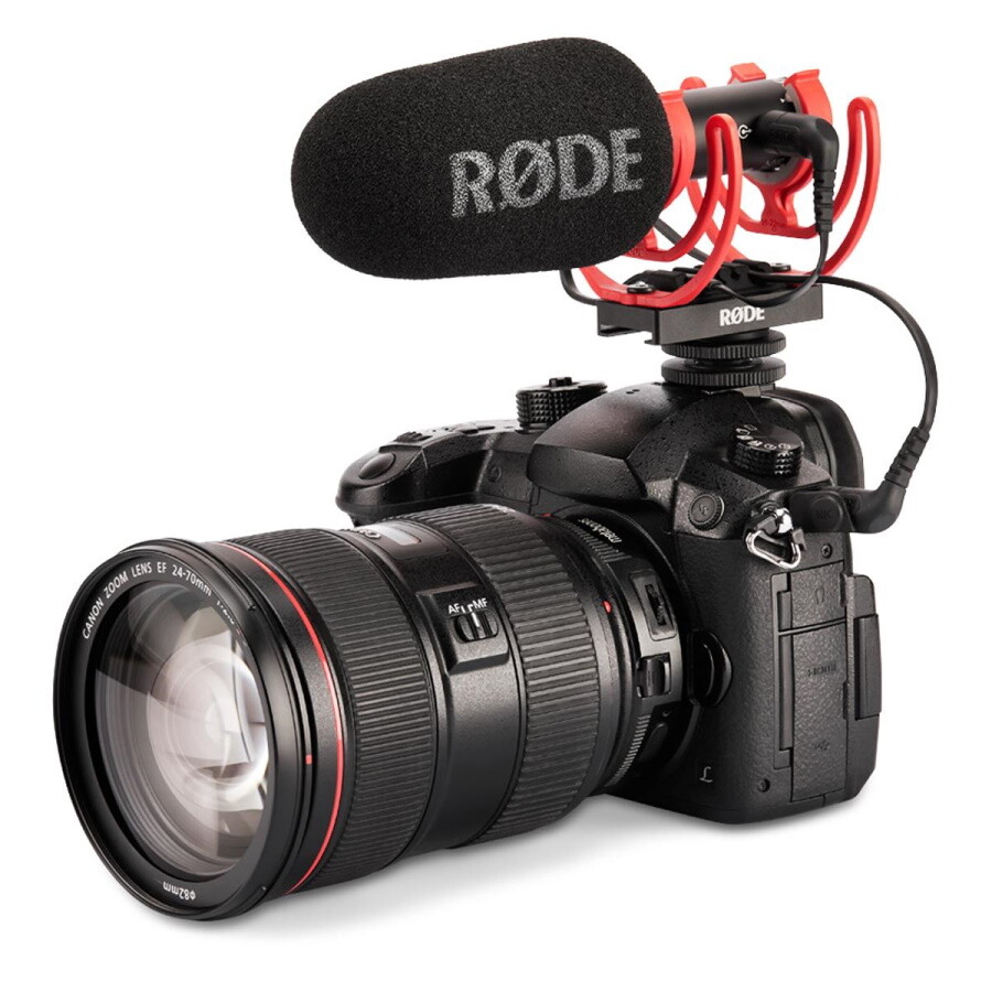 Rode VideoMic GO II Ultracompact Analog/USB Camera - Black