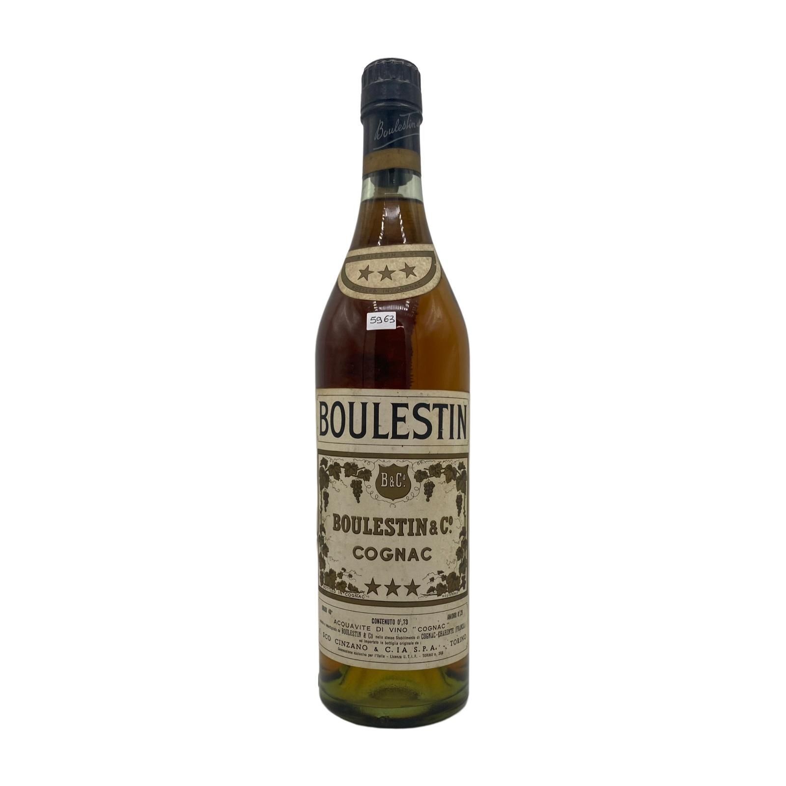 Vintage Bottle - Boulestin Cognac 3 Star 0,75 lt. - COD. 5963