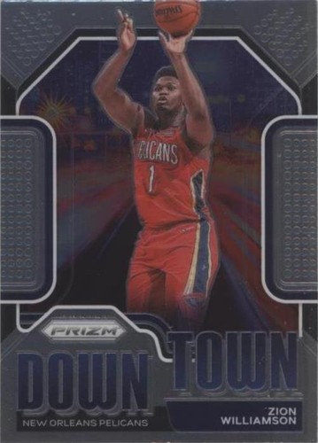 20-21 Panini Select Concourse #1 Zion Williamson Red White Orange