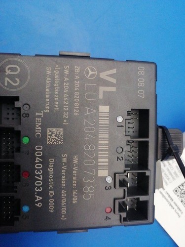 Mercedes-Benz C W204 Unidad Control Puerta Módulo A2048207385 PUM36659 - Imagen 9 de 9