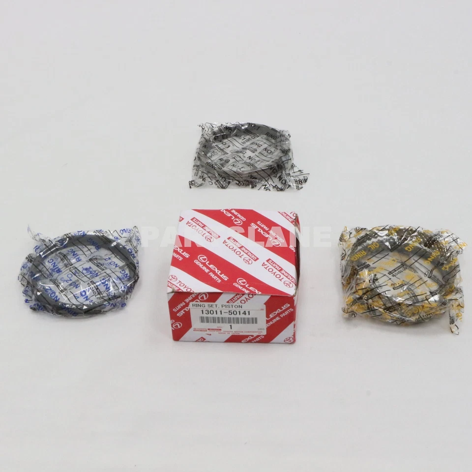 Juego de anillos de pistón OEM 13011-50141 Lexus LX470 GX470 Land Cruiser 4Runner 4,7 L 2UZ Foto 2 de 2