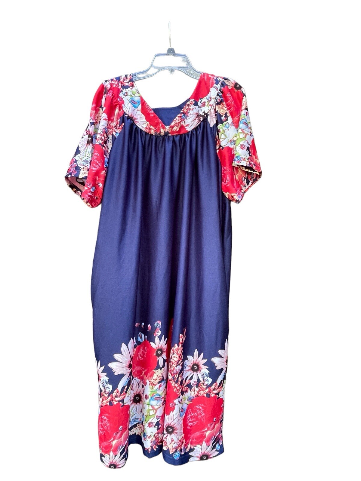 Anthony Richards Floral Housedress Woman’s XL Sli… - image 1