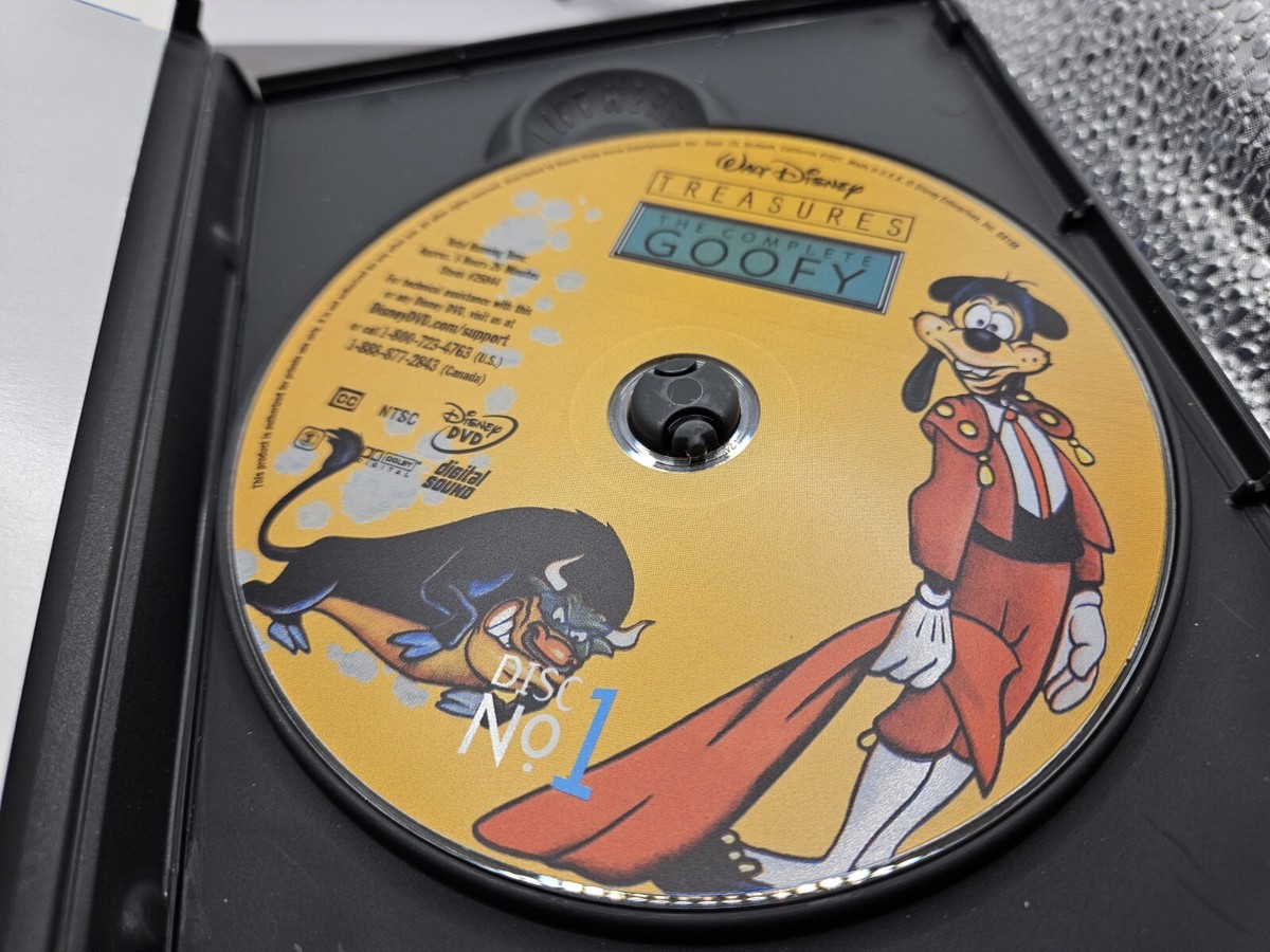 WALT DISNEY TREASURES Complete Goofy 1940-1960 DVD 2-Disc SET In