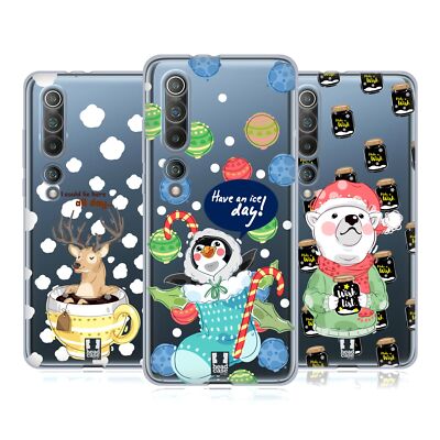 HEAD CASE DESIGNS CHRISTMAS ANIMALS SOFT GEL CASE FOR XIAOMI PHONES