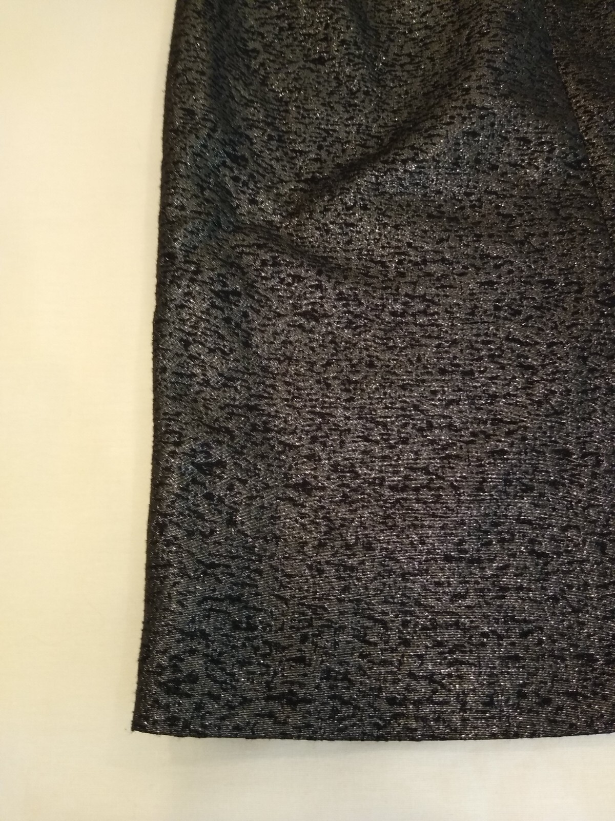Blue Pencil Skirt Metallic Silver Professional Work Career Skirt NWT XS S