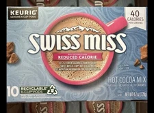 Swiss Miss Hot Cocoa Single-Serve K-Cup®, Light , Reduced Calorie Pods 10 Count
