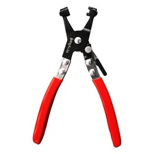 Professional Hose Clamp Pliers Repair Tool Swivel Flat Band for Removal and I...