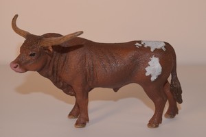 schleich longhorn bull